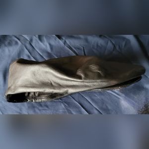 George men's leather pageboy hat size large retro cool